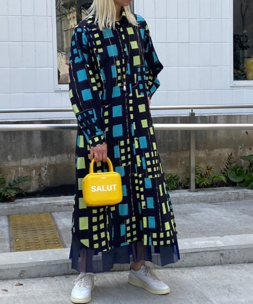 RUMCHE（ラムシェ）の「RUMCHE(ラムシェ) 別注shirt dress（ワンピース