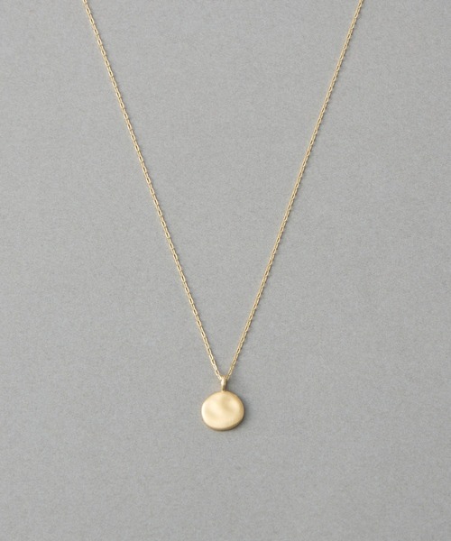 ete（エテ）の「[シェア] K10YG ダイヤモンド コイン ネックレス（ネックレス・レディース・イエローゴールド・FREE）」の3枚目の写真