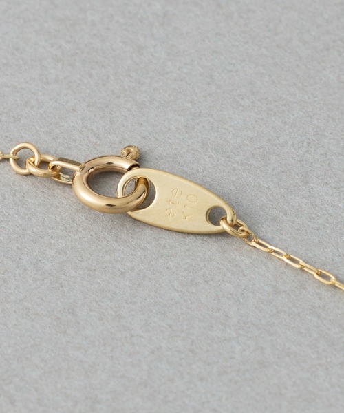 ete（エテ）の「[シェア] K10YG ダイヤモンド コイン ネックレス（ネックレス・レディース・イエローゴールド・FREE）」の5枚目の写真