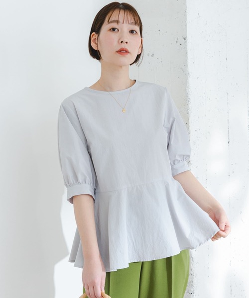 tシャツ F by ROSSO　ペプラムチュールカットソー レディース F by ROSSO tシャツ ROSSO ペプラムチュールカットソー