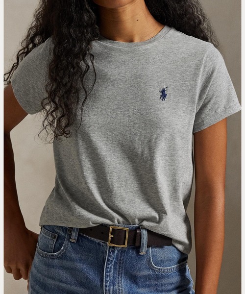 コットン ジャージー クルーネック Tシャツ（Tシャツ/カットソー