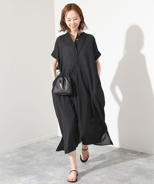 SLOBE IENA（スローブイエナ）の「ボクシーシャツワンピース  