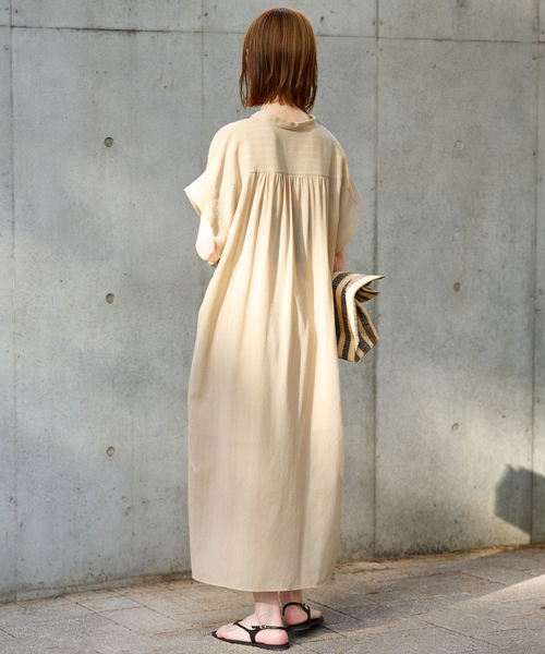 SLOBE IENA（スローブイエナ）の「ボクシーシャツワンピース