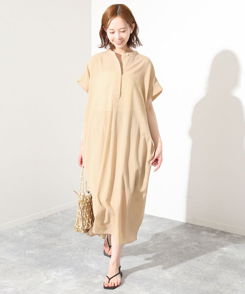 SLOBE IENA（スローブイエナ）の「ボクシーシャツワンピース