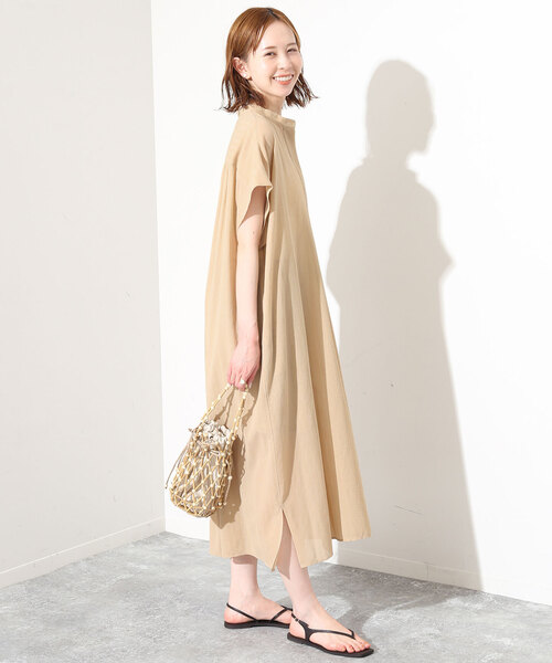 SLOBE IENA(スローブイエナ)の「ボクシーシャツワンピース SLOBE IENA(スローブイエナ)の「ボクシーシャツワンピース