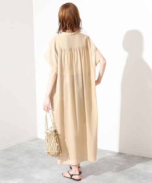 SLOBE IENA（スローブイエナ）の「ボクシーシャツワンピース