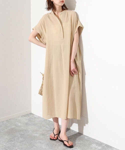 スローブイエナ　ボクシーシャツワンピース SLOBE IENA（スローブイエナ）の「ボクシーシャツワンピース