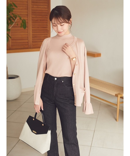 HALUHIROINE（ハルヒロイン）の「ロールアップストレートデニム（デニムパンツ・レディース・ブラック/ブルー系その他・S/M）」の14枚目の写真