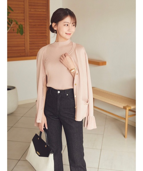 HALUHIROINE（ハルヒロイン）の「ロールアップストレートデニム（デニムパンツ・レディース・ブラック/ブルー系その他・S/M）」の15枚目の写真