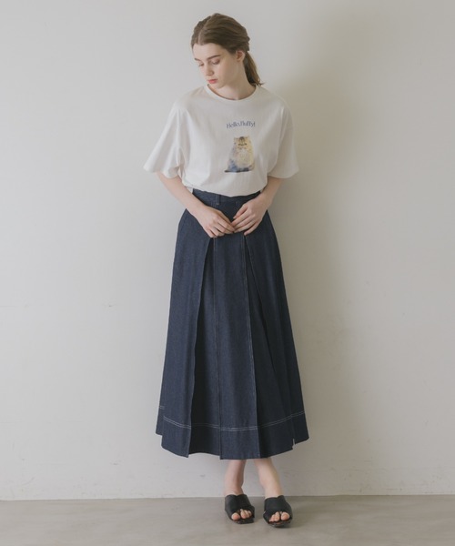 idem(イデム)の「idem cute cats T-shirt/猫プリントTシャツ(Tシャツ/カットソー・レディース・その他1/その他2・FREE)」の14枚目の写真
