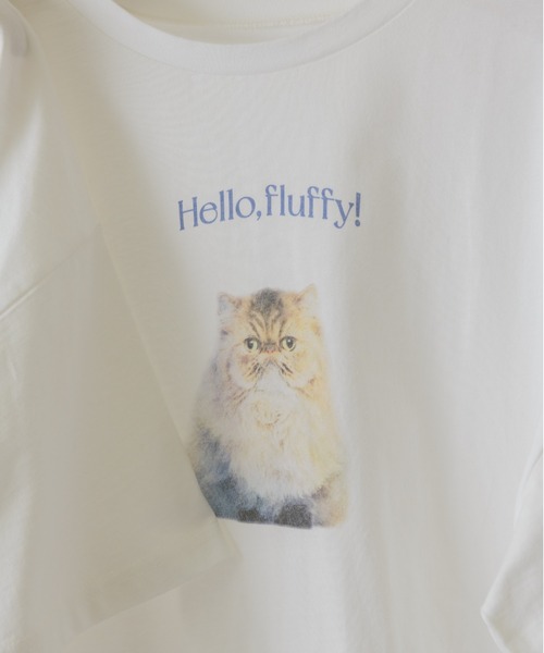 idem(イデム)の「idem cute cats T-shirt/猫プリントTシャツ(Tシャツ/カットソー・レディース・その他1/その他2・FREE)」の18枚目の写真