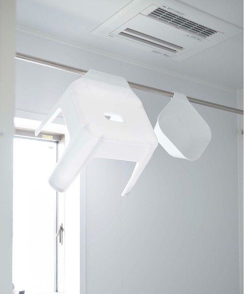 BIRTHDAY BAR（バースデイバー）の「tower マグネット&引っ掛け湯おけ（バス/トイレグッズ・レディース・ホワイト・フリー）」の12枚目の写真