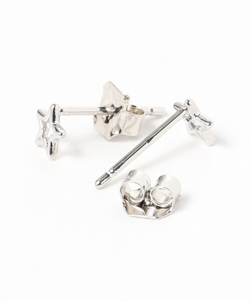 Ray BEAMS（レイビームス）の「Ray BEAMS / ミニ スター ピアス（ピアス（両耳用）・レディース・ゴールド/シルバー・ONE SIZE）」の3枚目の写真