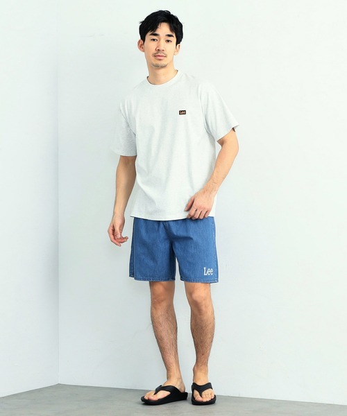 Lee（リー）の「Lee/リー アスレチックショーツ（その他パンツ・メンズ・ブラック/インディゴブルー/ライトインディゴブルー/ネイビー/グリーン・LARGE/MEDIUM/X-LARGE）」の7枚目の写真