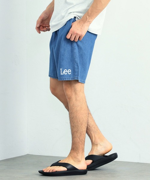 Lee（リー）の「Lee/リー アスレチックショーツ（その他パンツ・メンズ・ブラック/インディゴブルー/ライトインディゴブルー/ネイビー/グリーン・LARGE/MEDIUM/X-LARGE）」の10枚目の写真