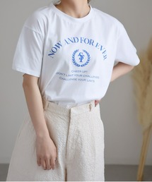 アソートプリント/カラー ロゴTシャツ