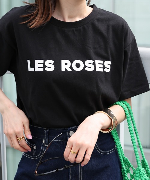 sakishimatokyo(サキシマトーキョー)の「アソートプリント/カラー ロゴTシャツ(Tシャツ/カットソー・レディース・ホワイト/ホワイト系その他/ホワイト系その他2/ブラック系その他/オフホワイト/ブラック/ブラック系その他2・FREE)」の1枚目の写真