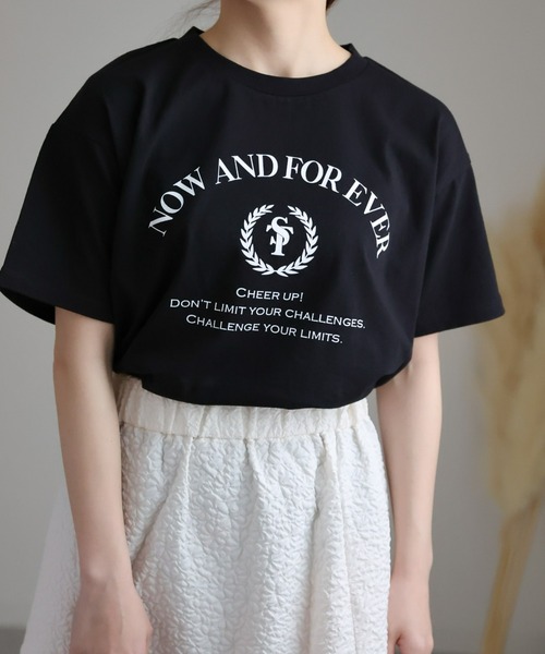 sakishimatokyo(サキシマトーキョー)の「アソートプリント/カラー ロゴTシャツ(Tシャツ/カットソー・レディース・ホワイト/ホワイト系その他/ホワイト系その他2/ブラック系その他/オフホワイト/ブラック/ブラック系その他2・FREE)」の6枚目の写真
