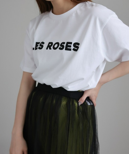 sakishimatokyo(サキシマトーキョー)の「アソートプリント/カラー ロゴTシャツ(Tシャツ/カットソー・レディース・ホワイト/ホワイト系その他/ホワイト系その他2/ブラック系その他/オフホワイト/ブラック/ブラック系その他2・FREE)」の9枚目の写真