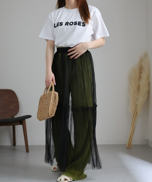 sakishimatokyo(サキシマトーキョー)の「アソートプリント/カラー ロゴTシャツ(Tシャツ/カットソー・レディース・ホワイト/ホワイト系その他/ホワイト系その他2/ブラック系その他/オフホワイト/ブラック/ブラック系その他2・FREE)」の14枚目の写真