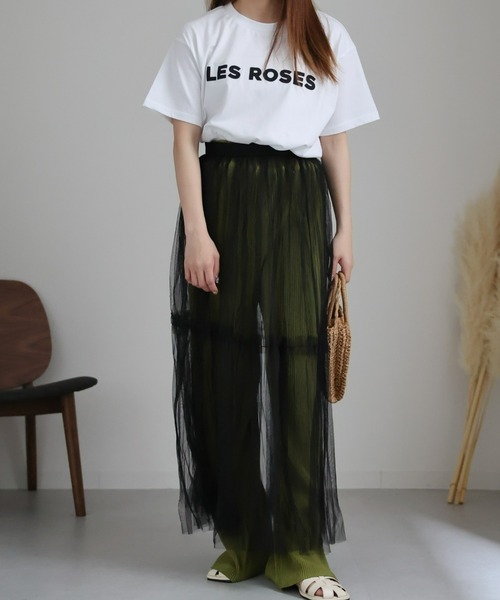 sakishimatokyo(サキシマトーキョー)の「アソートプリント/カラー ロゴTシャツ(Tシャツ/カットソー・レディース・ホワイト/ホワイト系その他/ホワイト系その他2/ブラック系その他/オフホワイト/ブラック/ブラック系その他2・FREE)」の18枚目の写真