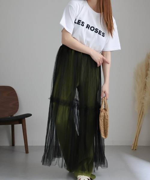 sakishimatokyo(サキシマトーキョー)の「アソートプリント/カラー ロゴTシャツ(Tシャツ/カットソー・レディース・ホワイト/ホワイト系その他/ホワイト系その他2/ブラック系その他/オフホワイト/ブラック/ブラック系その他2・FREE)」の19枚目の写真