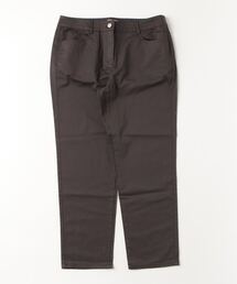 定番サテンストレッチクロップド