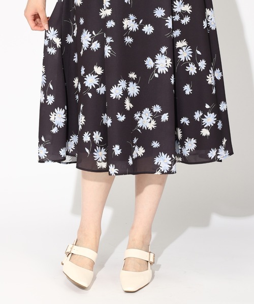 MISCH MASCH（ミッシュマッシュ）の「マーガレットスカート/MM317247（スカート・レディース・ピンク系/ネイビー・M/S）」の8枚目の写真