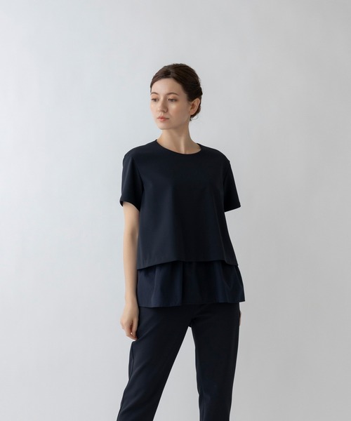 tシャツ 「SONO/ソーノ」「Summer Stretch」サークルフレアチュニックプルオーバー レディース Sono tシャツ 「SONO/ソーノ」「Summer Stretch」サークルフレア