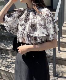 one after another NICE CLAUP | 2way/ボウタイフレアスリーブブラウス(シャツ/ブラウス)