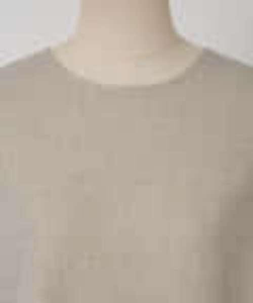 BEARDSLEY（ビアズリー）の「テックリネン 麻調合繊ワンピース（ワンピース・レディース・ブラック/ベージュ・FREE）」の19枚目の写真