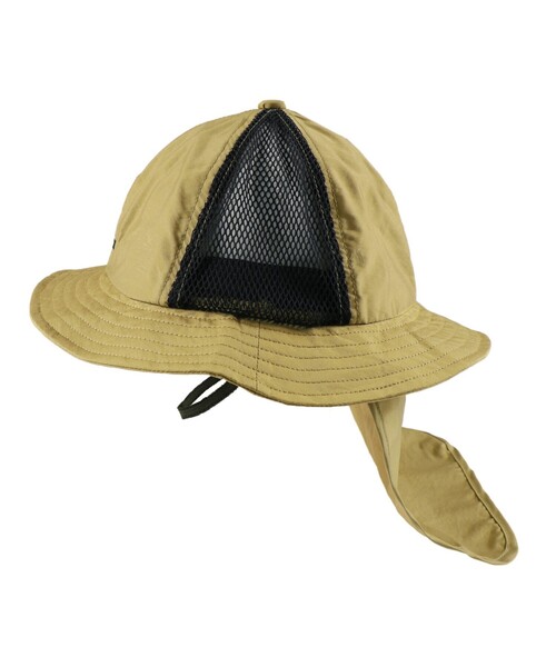 BRANSHES（ブランシェス）の「【日よけ付き】サイドメッシュハット（ハット・キッズ・ベージュ/サックスブルー/ラベンダー・52cm/50cm/54cm/56cm）」の10枚目の写真