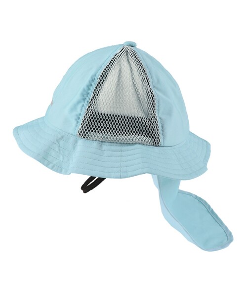 BRANSHES（ブランシェス）の「【日よけ付き】サイドメッシュハット（ハット・キッズ・ベージュ/サックスブルー/ラベンダー・52cm/50cm/54cm/56cm）」の15枚目の写真