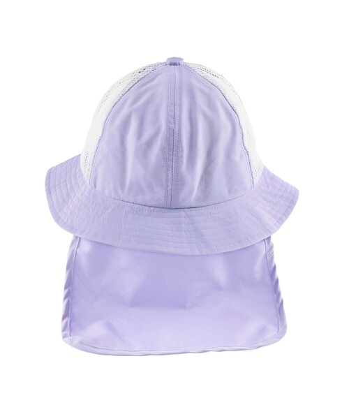 BRANSHES（ブランシェス）の「【日よけ付き】サイドメッシュハット（ハット・キッズ・ベージュ/サックスブルー/ラベンダー・52cm/50cm/54cm/56cm）」の21枚目の写真