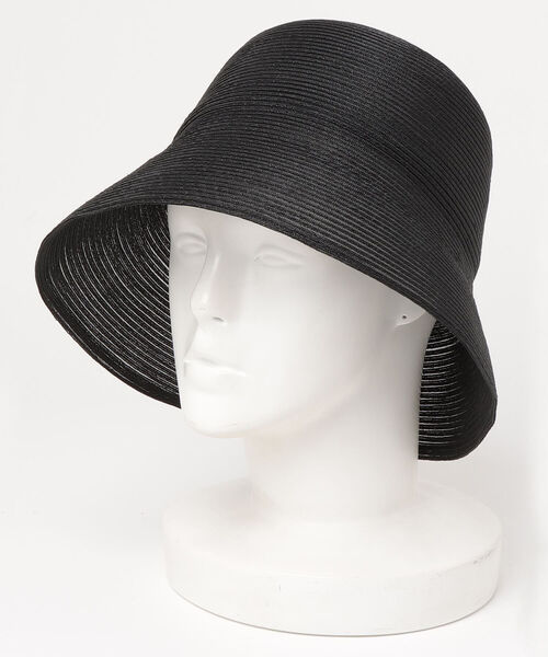 fredy emue（フレディエミュ）の「シアーブレードハット（ハット・レディース・ブラック/ダークブラウン・FREE）」の6枚目の写真