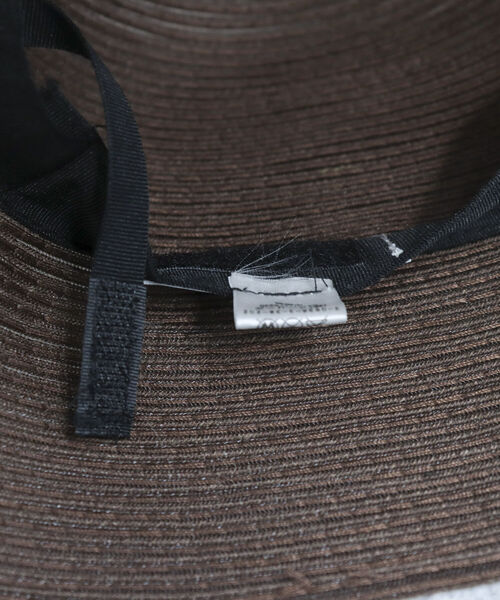 fredy emue（フレディエミュ）の「シアーブレードハット（ハット・レディース・ブラック/ダークブラウン・FREE）」の12枚目の写真