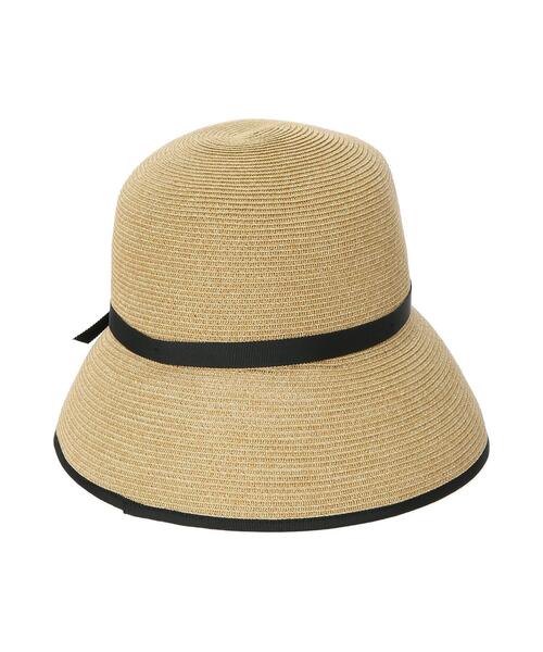 Samansa Mos2（サマンサ モスモス）の「【抗菌防臭】ブレードキャペリンハット（ハット・レディース・ブラック/ベージュ・F）」の13枚目の写真