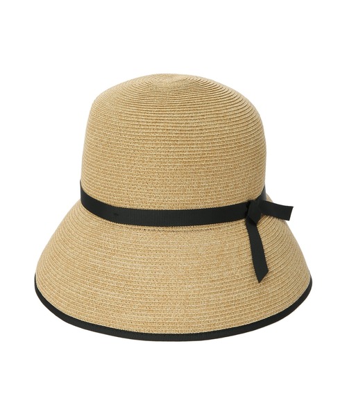 Samansa Mos2（サマンサ モスモス）の「【抗菌防臭】ブレードキャペリンハット（ハット・レディース・ブラック/ベージュ・F）」の21枚目の写真