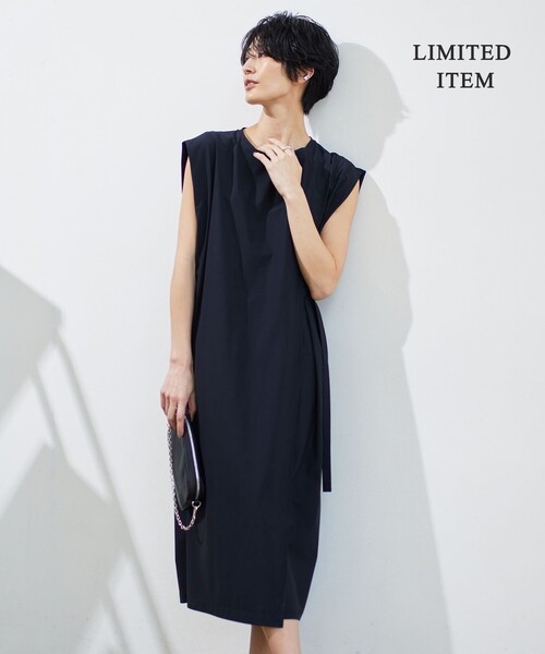 ICB【接触冷感UVカット・速乾・洗える】マットスキューバ ストレートワンピース 楽天市場】【SALE／40%OFF】【接触冷感・UVカット・速乾・洗える