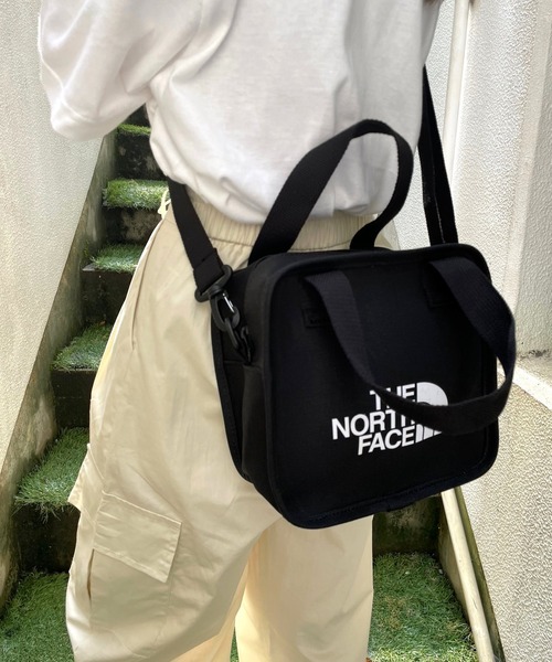 THE NORTH FACE（ザノースフェイス）の「◇ THE NORTH FACE/ザ・ノースフェイス -  SQUARE TOTE（トートバッグ・レディース・ブラック/グレー/アイボリー・FREE）」の2枚目の写真