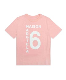 MM6 Maison Margiela(エムエムシックス メゾン マルジェラ)Kids & Junior ブランドロゴ半袖Tシャツカットソー