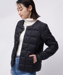 TAION / タイオン ベーシック クルーネックボタン インナーダウンジャケット TAION-W104 YGG