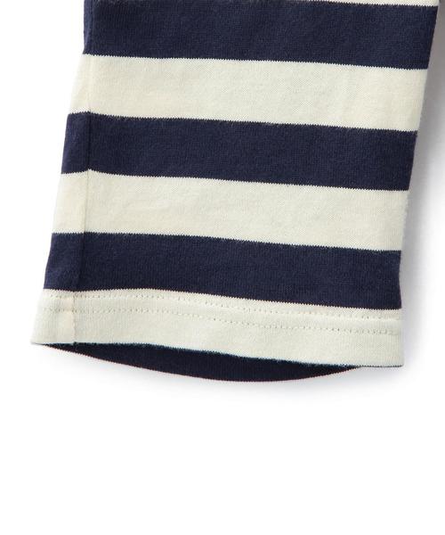 green label relaxing(グリーンレーベルリラクシング)の「「WEB限定」 【KIDS】テンジクハーフパンツ ボーダー◆(その他パンツ・キッズ・ネイビー・135cm/125cm/115cm/95cm/105cm)」の5枚目の写真