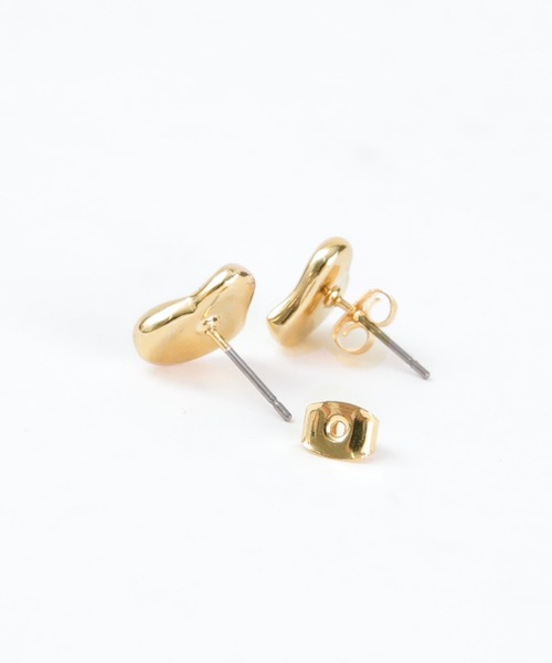 titivate（ティティベイト）の「ニュアンスハートピアス（ピアス（両耳用）・レディース・シルバー/ゴールド・FREE）」の9枚目の写真