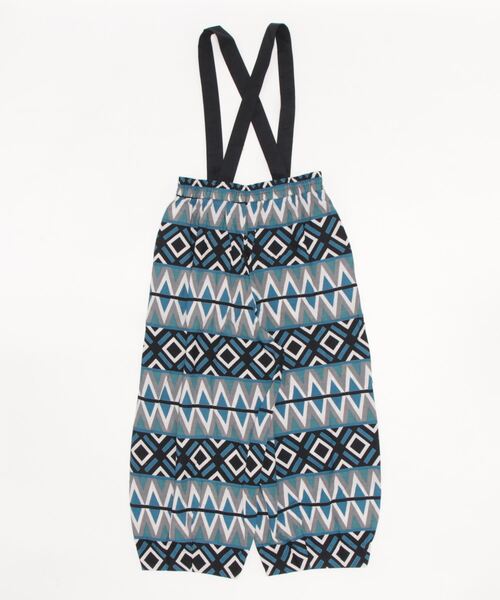 チャイハネ（チャイハネ）の「【チャイハネ】Amina×TFAC ガラエルサロペット（サロペット/オーバーオール・レディース・オレンジ/ブラック・FREE）」の4枚目の写真