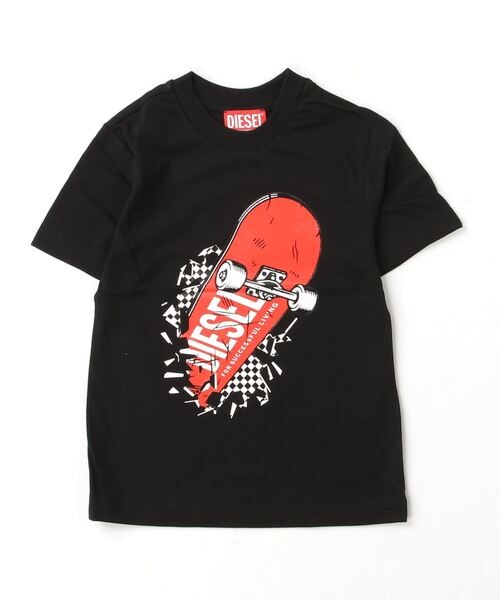 DIESEL KIDS(ディーゼルキッズ)の「DIESEL(ディーゼル)Kids & Junior 半袖Tシャツカットソー(Tシャツ/カットソー・キッズ・オレンジ/ブラック/ブルー/ホワイト・10Y/4Y/12Y/16Y/6Y/8Y/14Y)」の22枚目の写真