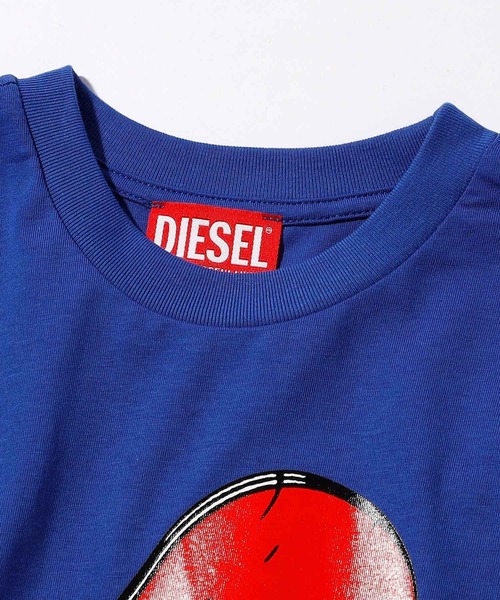 DIESEL KIDS(ディーゼルキッズ)の「DIESEL(ディーゼル)Kids & Junior 半袖Tシャツカットソー(Tシャツ/カットソー・キッズ・オレンジ/ブラック/ブルー/ホワイト・10Y/4Y/12Y/16Y/6Y/8Y/14Y)」の11枚目の写真