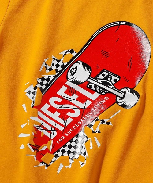 DIESEL KIDS(ディーゼルキッズ)の「DIESEL(ディーゼル)Kids & Junior 半袖Tシャツカットソー(Tシャツ/カットソー・キッズ・オレンジ/ブラック/ブルー/ホワイト・10Y/4Y/12Y/16Y/6Y/8Y/14Y)」の16枚目の写真