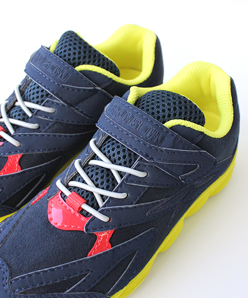 CIAOPANIC TYPY（チャオパニックティピー）の「KIDS　瞬足 Designed by CIAOPANIC TYPY キングチーター（スニーカー・キッズ・パープル/ブラック/ネイビー・19/17/22/21/21.5/18/20/16）」の6枚目の写真