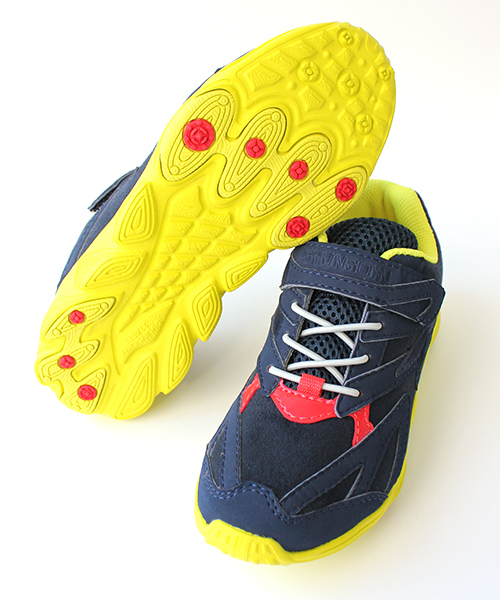 CIAOPANIC TYPY（チャオパニックティピー）の「KIDS　瞬足 Designed by CIAOPANIC TYPY キングチーター（スニーカー・キッズ・パープル/ブラック/ネイビー・19/17/22/21/21.5/18/20/16）」の8枚目の写真